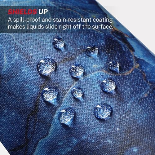 MROCO Essential Office & Gaming Mouse Pad, 8.5 x 11 Inch, Ocean Marble
