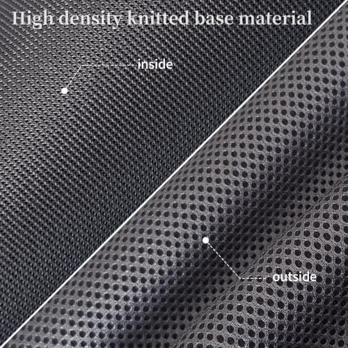 6" Extra Thick Memory Foam Office Chair Cushion – 2-Layer Booster Seat for Back & Tailbone Pain Relief, 18 x 16 x 6in Non-Slip Cushion with Carry Handle for Wheelchair, Car, and Airplane
