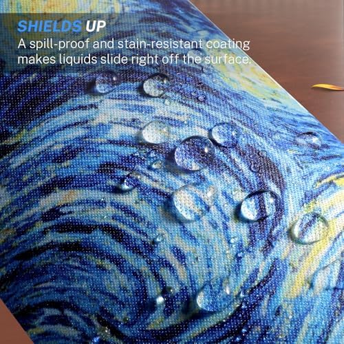 MROCO Essential Office & Gaming Mouse Pad, 8.5 x 11 Inch, Starry Night