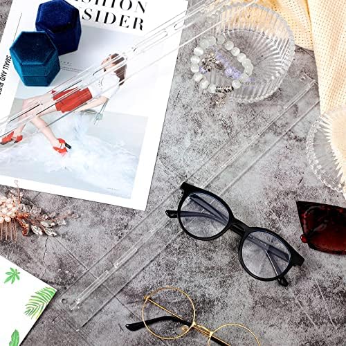 Chunful 5 Pack Acrylic Sunglasses Organizer Storage Sunglasses Holder Organizer Wall