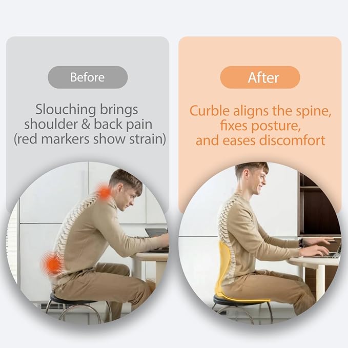 Lumbar Ergonomic Support for Office Chair Back Lumbar Support Ergonomic Back Support Pad Suitable for Office Chairs