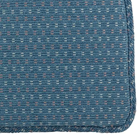 Klear Vu Raindrop The Gripper Non Slip Chair Cushions, Soft & Comfortable Seat Pad, Sitting Pillow for Kitchen, Dining or Office, 2 Count (Pack of 1), Wedge