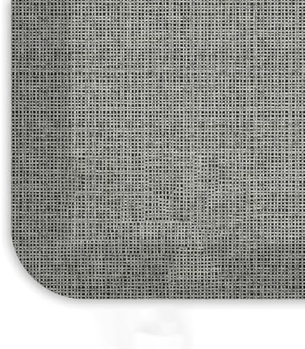 NewLife by GelPro Ergo-Foam Cushioned Anti-Fatigue Standing Kitchen Floor Mat, Padded Stain-Resistant, Waterproof, Non-Slip Comfort Padded Desk/Office Mat - 20" x 72", Patina Grey