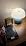 Dawnwake Mushroom Lamp Table Lamp for Bedroom-Small Desk Table Lamps,Blue
