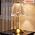 Cordless Crystal Lamp, Touch Control Rechargeable Bedside Light