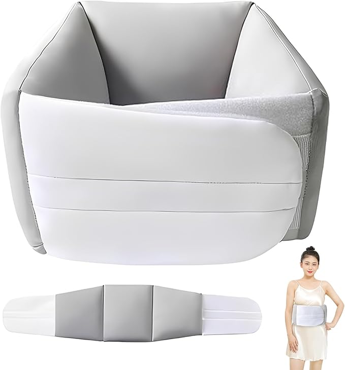360°Lumbar Support Pillow for Sleeping，Adjustable Lumbar Pillow for Bed with Breathable Ice Silk Cotton，Relief Lower Back & Sciatic Nerve Pain for Side/Back Sleepers