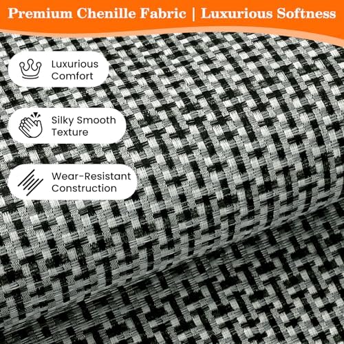 StepRite Kitchen Rugs, Kitchen Mats for Floor, 32"x20" Non-Slip Machine-Washable Kitchen Throw Rug, Green