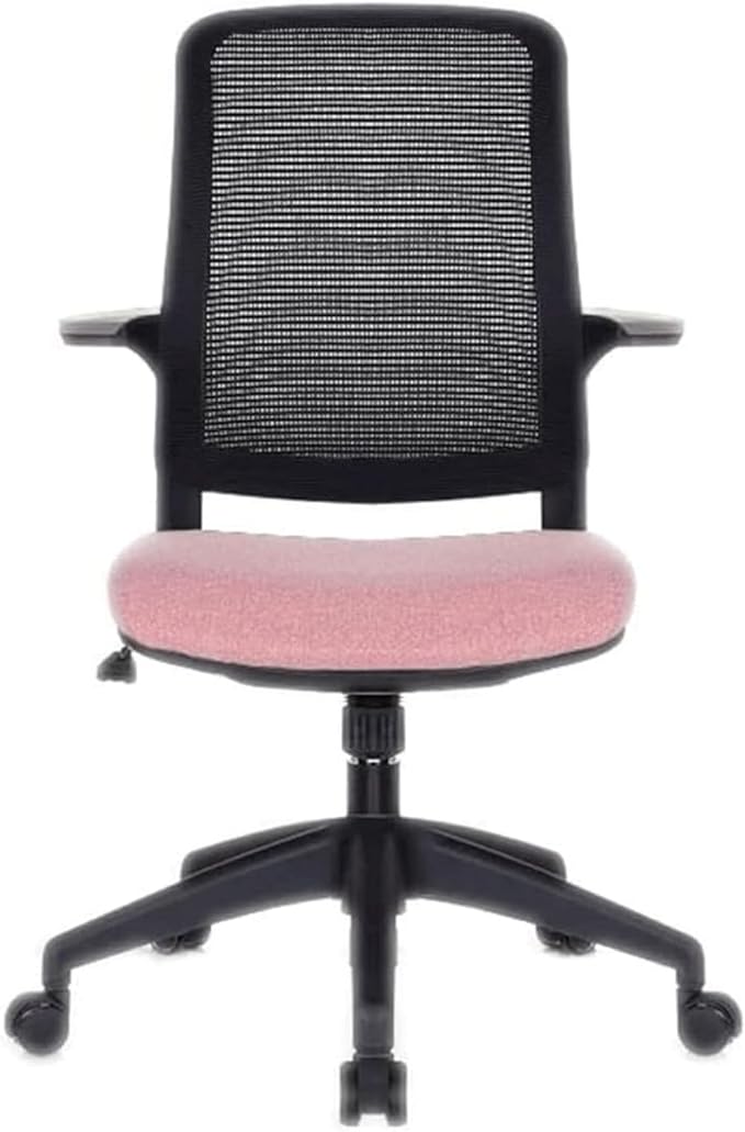 Office Chair with Breathable Mesh, 3-Layer Soft Cushion, Adjustable Recline (90-110°), Comfortable Desk & Gaming Chair for Home & Office ()