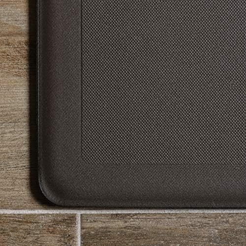 J&V TEXTILES Anti Fatigue Kitchen Mat - Kitchen Mat Cushioned Anti Fatigue, Kitchen Floor Mats Cushioned, Non Slip Waterproof Mat Standing Desk, 20x36x1/2 inches (Green Mosaic)