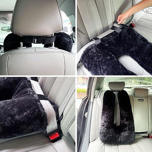Atablyn Kids Neck Pillow for Travel Provides Double Support to The Head and Neck in Any Sleeping Position on Flights, Car, and at Home, Comfortable Airplane Travel Pillow