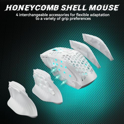 SM809 Pro Tri-Mode MMO Gaming Mouse, 16 Custom Buttons & 24000 DPI