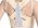 Posture Corrector for Women,Back Brace Shoulder Straightener Beige M/L