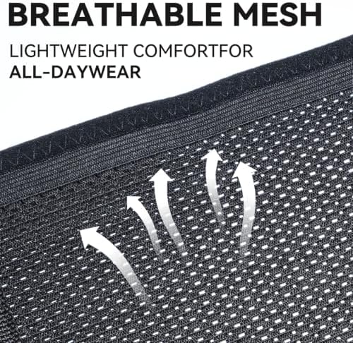 Plus Size Back Brace for Women & Men - Adjustable Lumbar Support Belt, Lower Back Pain Relief, Sciatica Breathable & Washable, Herniated Disc, Posture Corrector - Extra Large
