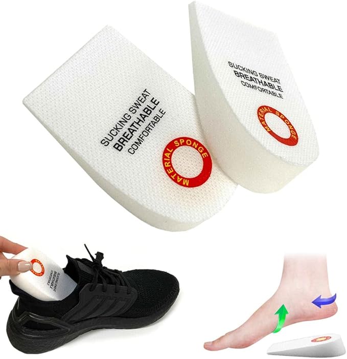 Kole Imports Memory Foam Heel Cushion Reduces Heel Shock and Pressure