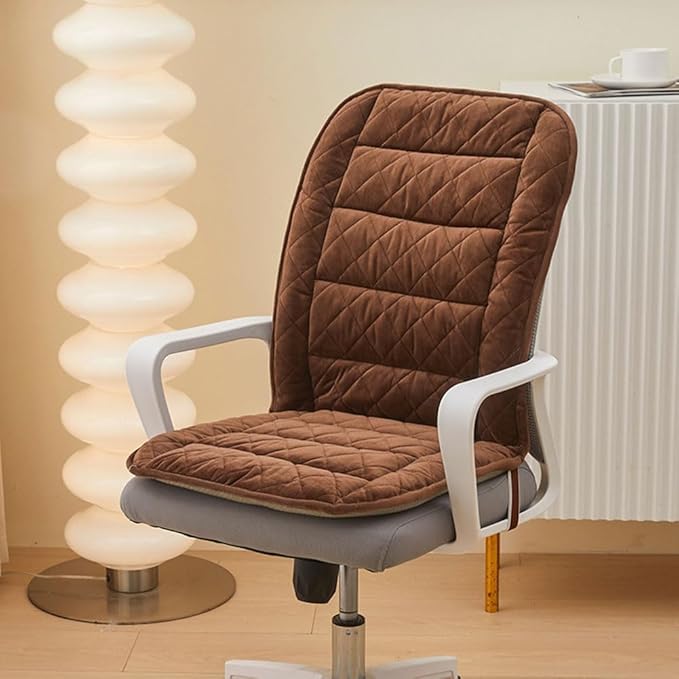 Office Chair Cushion - Soft Seat Non-Slip Rocking Chair Pads with Ties, High Back, 100 * 48cm