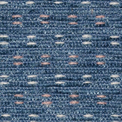 Klear Vu Raindrop The Gripper Non Slip Chair Cushions, Soft & Comfortable Seat Pad, Sitting Pillow for Kitchen, Dining or Office, 2 Count (Pack of 1), Wedge