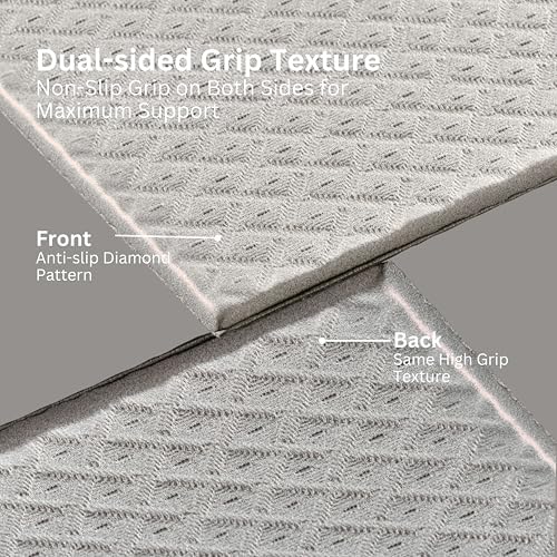 Foldable Yoga Mat, 72" x 24" x 6mm, Lightweight & Non-Slip