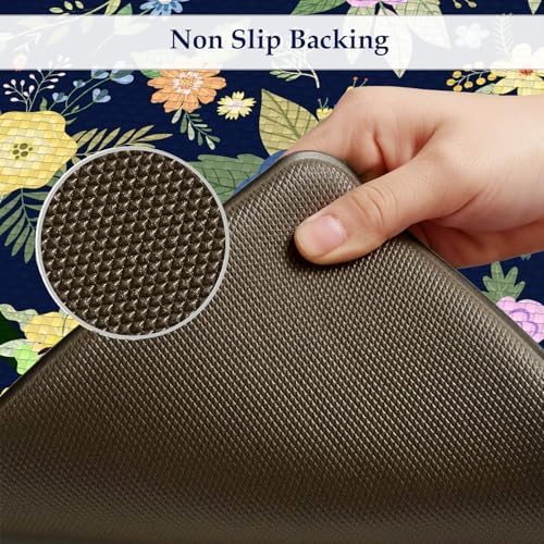KIMODE Anti Fatigue Kitchen Mats for Floor,Farmhouse Rugs for Kitchen Floor