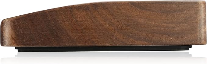 Faluber Wooden Wrist Rest, 12-inch Length and 20mm Thickness for Compact Keyboard, Walnut Wood Palm Rest, Ergonomic Design for Mechanical Gaming Keyboard, Stain Resistant (Small, Walnut Wood)