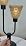 Lightdot Mid Century Modern Table Lamp Dimmable Vintage Black Lamp Gift