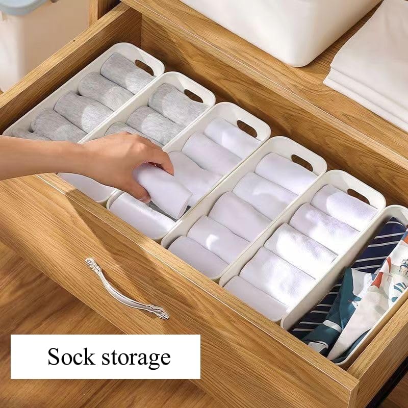 Multi-purpose small storage bins PP plastic 10.3x3.9x3.2 inch (3)