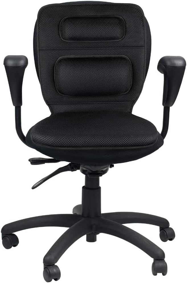 FOMI Gel Wheelchair and Low Back Chairs Seat and Back Cushion | Orthopedic Seat Pad, Firm Back Support and Lumbar Pillow for Wheelchairs, Car, Truck, Gaming | Pressure Sore, Coccyx Pain Relief