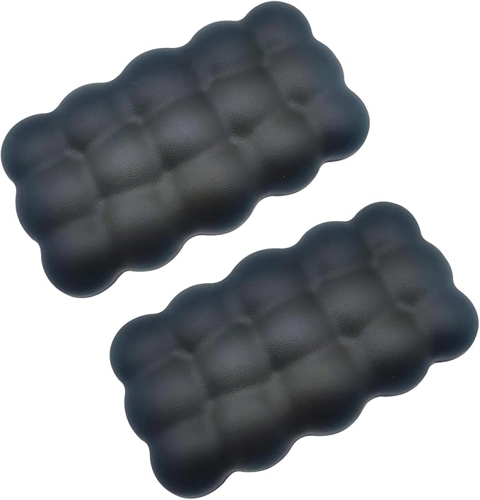 Car Elbow Rest Pad,PU Leather Left Elbow Support,Memory Foam Elbow Rest Pads Removable Car Armrest Cushion,2 Pcs Car Knee Leg Elbow Cushion for Arm Foot Knee Pain Relief (Black)
