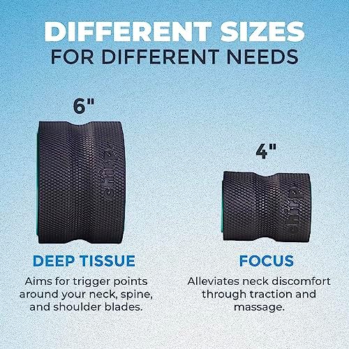 Chirp Wheel+ Foam Roller 2-Pack, Back & Neck Pain Relief, Mint
