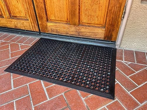 Envelor 4 Pack Anti Fatigue Bar Mat, Kitchen Floor Door Mat, 24 x 36 in