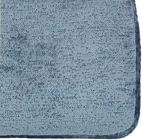 Klear Vu Raindrop The Gripper Non Slip Chair Cushions, Soft & Comfortable Seat Pad, Sitting Pillow for Kitchen, Dining or Office, 2 Count (Pack of 1), Pool Blue