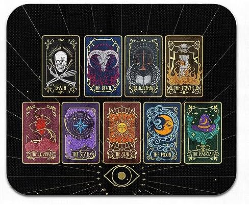 Non-Slip Rectangle Mousepad, WIRESTER The Tarot (Style 2) Mouse Pad for Home, Office and Gaming Desk