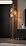 Lightdot Green Glass Floor Lamp Farmhouse Mid Century Standing Tall Lamp