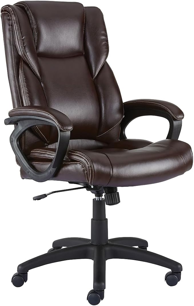 Staples Kelburne Luxura Office Chair Brown