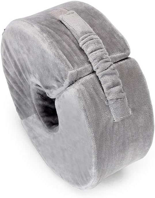Foot Elevation Pillow Ankle Protector Heel for Pressure Sores Ulcer Cushion Foot Pillow Protectors Ankle for Bed Sore Feet Sleeping Pillow Elevated Foot Support Wedge Leg Elevator (Large, 1 PCS)