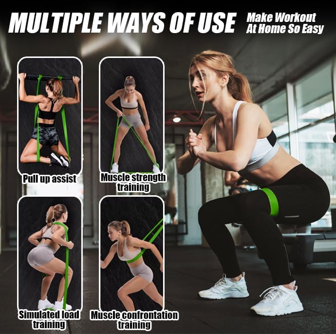5PCS Resistance Bands for Working Out, Pull Up Assistance Bands Set