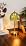 Shenmoyl Set of 2 Tulip Table Lamp with 5000mAh Battery & Touch Control, Cordless Table Lamp with 3 Colors, Dimmable Rechargeable Table Lamps for Bedroom, Living Room, Entryways (Green Tulip)