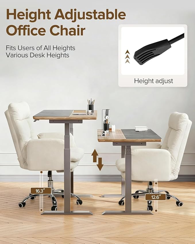 Big and Tall Office Chair 440lbs with Footrest, 42.5'' Extra Wide Seat, 180° Reclining Ergonomic Gaming Chair, Flip-Out Armrests, Cloud-Soft Cushion for Work & Rest