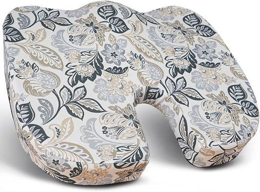 Tailbone Pain Relief Cushion, Memory Foam Seat Cushion for Coccyx Sciatica Pain Pressure Relief Office Desk Chair