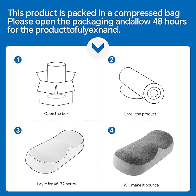 ROYALAY Ergonomic Recliner Leg Rest Cushion with 2 Adjustable Straps, Half-Covered Foot Pillow for Recliner, Memory Foam High Chair Foot Rest for Office