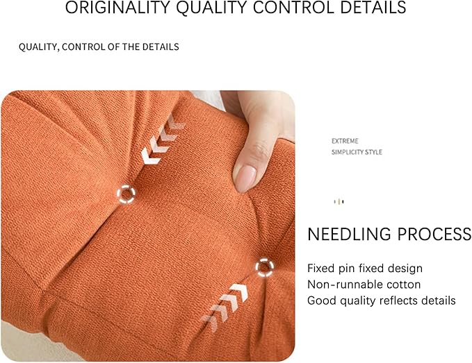 Back Pillow for Chair, Lumbar Support Pillow for Office Chair Lower Back Pain Relief Soft Cushion Car Bed Couch Sitting High Elasticity (White, 35cm*16cm*20cm)