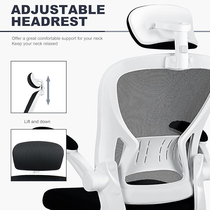 2 Pack Office Chair Ergonomic Desk Chair Comfort Adjustable Height with Wheels，Lumbar Support Mesh Swivel Computer Home Office Chair,Conference Room Chairs