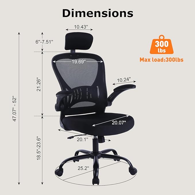 8 Pack Office Chair Ergonomic Desk Chair Comfort Adjustable Height with Wheels，Lumbar Support Mesh Swivel Computer Home Office Chair,Conference Room Chairs