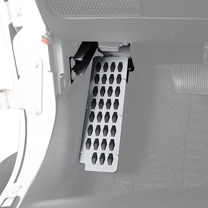 u-Box JK Dead Pedal Left Side Foot Rest Kick Panel for 2007-2018 Jeep Wrangler JK & Wrangler Unlimited