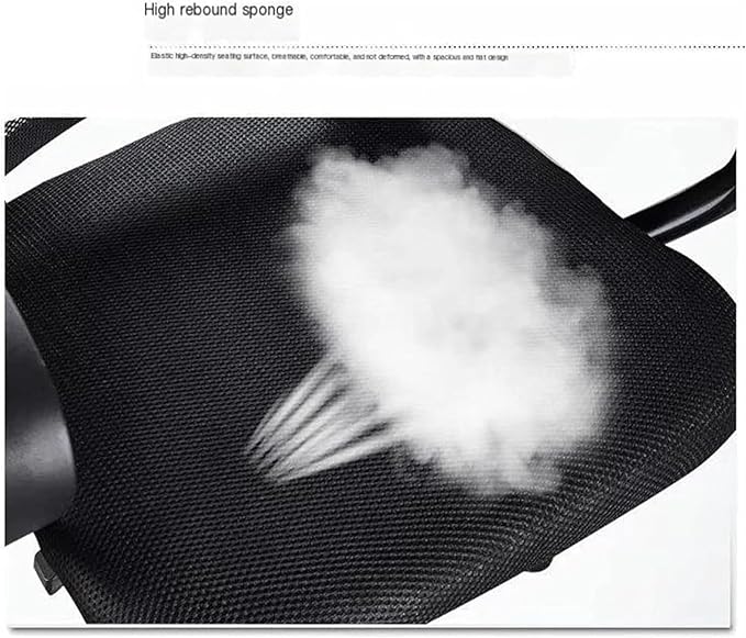Office Chair Breathable Mesh Home Office Desk Chairs Backrest Office Desk Chair Load of 150kg Desk Chairs(Color:Blue-)