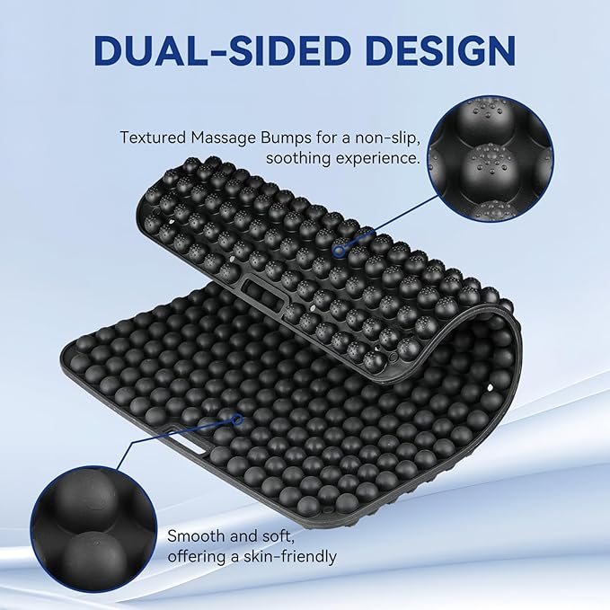 Seat Cushion for Long Sitting Hours on Office & Home Chair, with 3D Non-Slip for Office Chair Cushions, Car Seats, Airplane Seat, Wheelchair, Desk Chair,Cushion Lab, Long Trips (Black)
