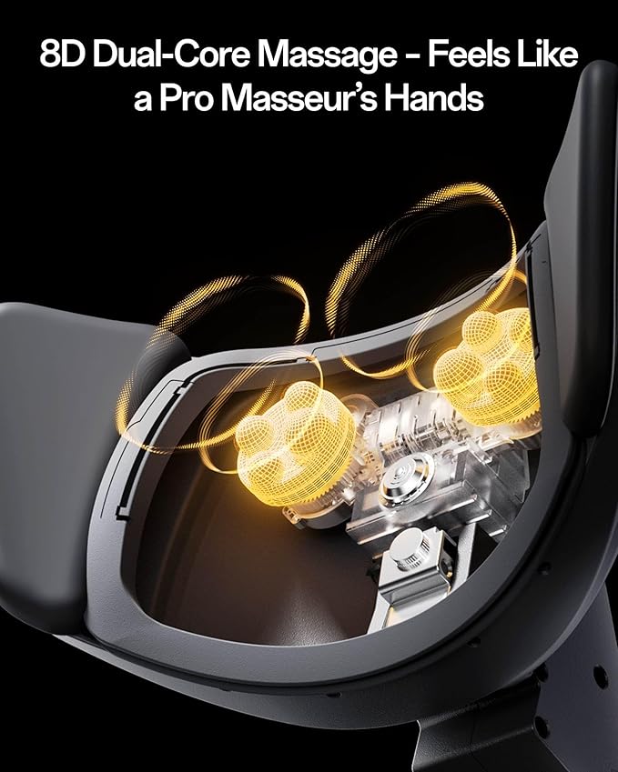 Hbada X7 Smart Ergonomic Chair, Office Chair, with Fully Automated Lumbar Tracking, 4D Adjustable Headrest, 720° Adjustable Armrests, Ventilated Seat Cushion, Swivel, Black