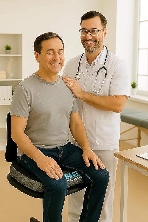 Premium Orthopedic Seat Cushion for Back Pain and Sciatica Relief (2)