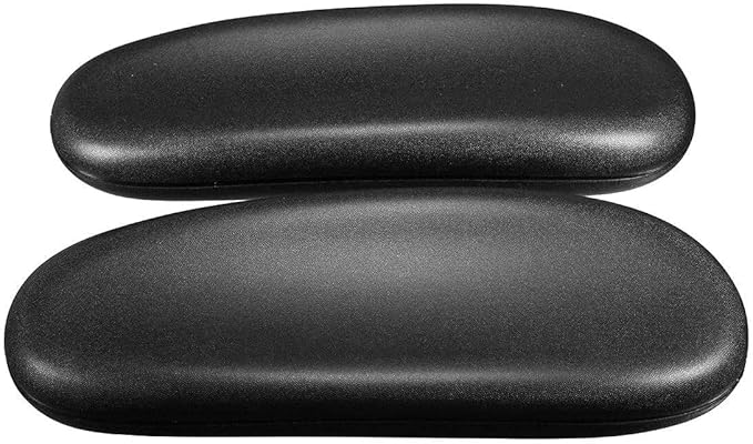 Ketofa Office Chair Arm Rest Replacement Fits All Styles of Arms with 4" Mounting Hole Patterns Screws Set Desk Armrest Cover(2Pack)