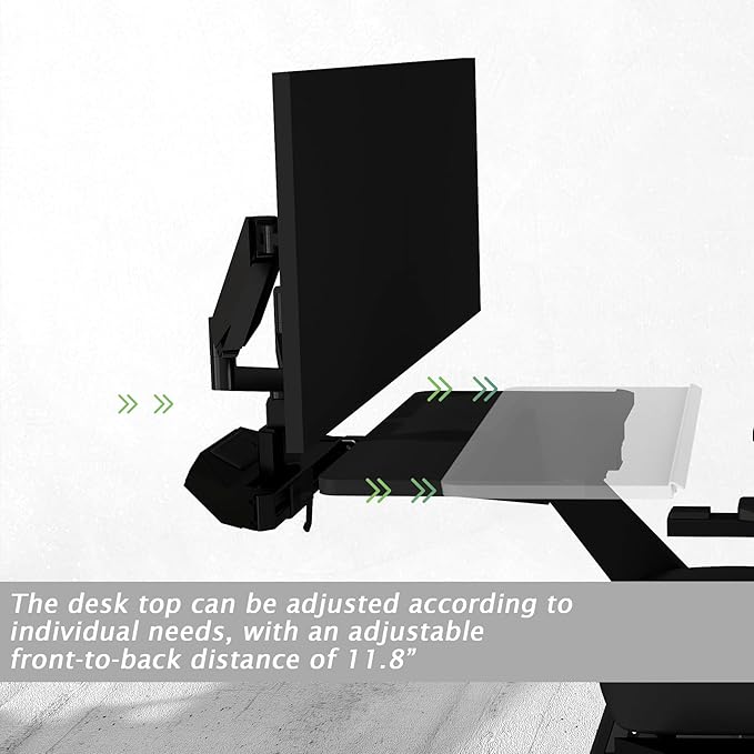 Zero-Gravity Gaming & Office Chair with Dual Monitor Arm, Mobile Reclining Workstation for Home Office and Ergonomic Gaming Setup