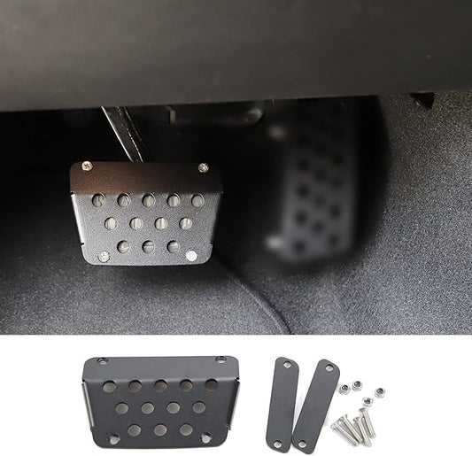 Anti-Slip Brake Foot Pedal Cover for 2007-2020 Jeep Wrangler JK JKU JL JLU JT, 1PC